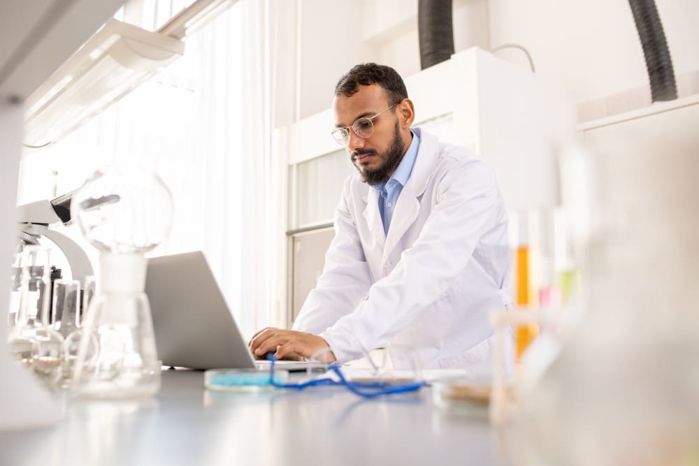 Cotação de materiais de laboratório